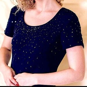 Beaded Vintage Party Dress